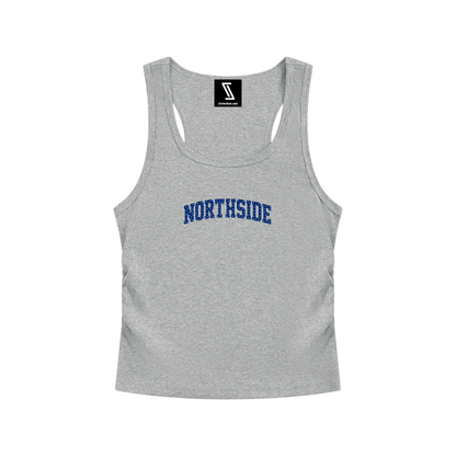 Polka Dot Northside Women’s Ruched Tank Top