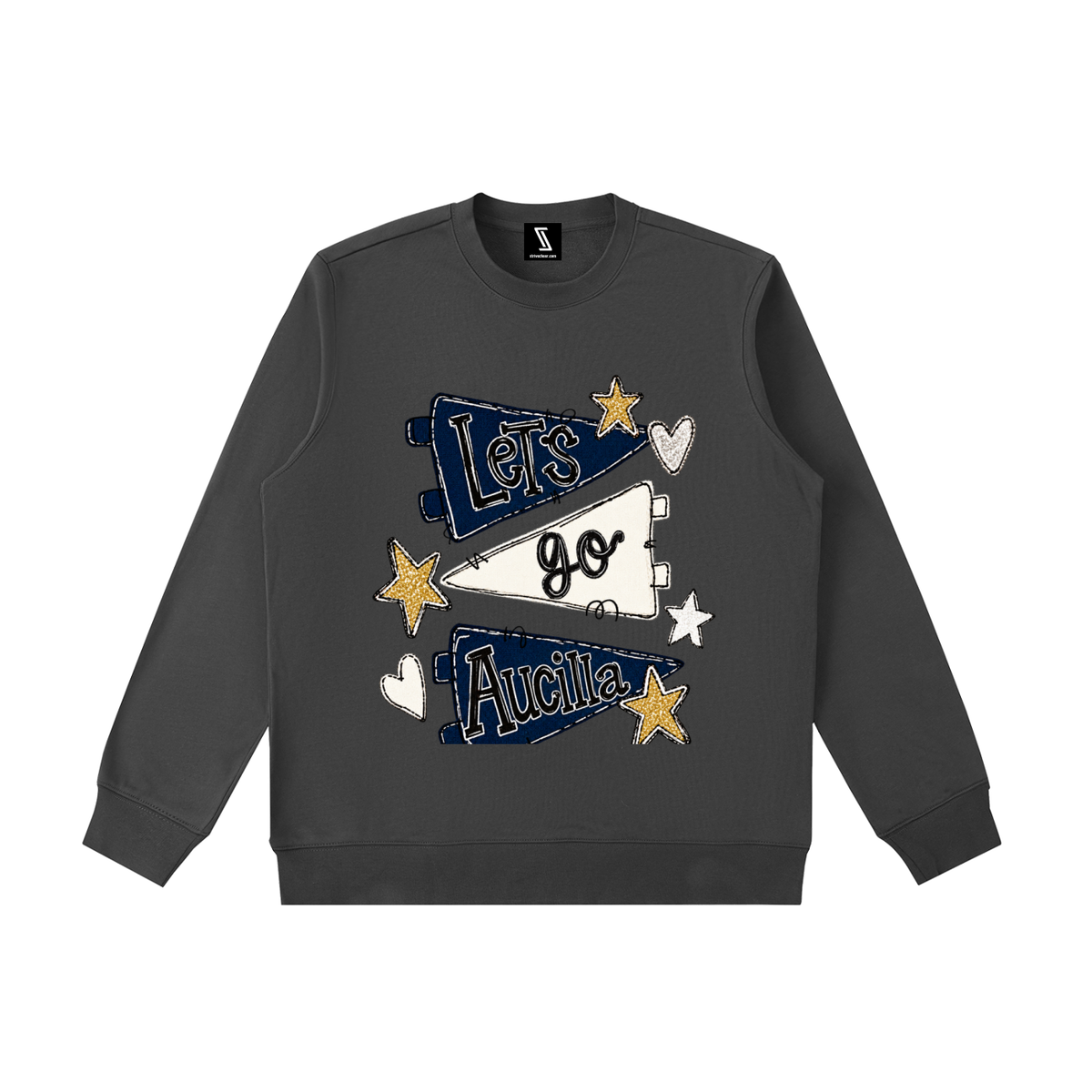 Lets Go Aucilla Essential Heavyweight Crewneck Sweatshirt