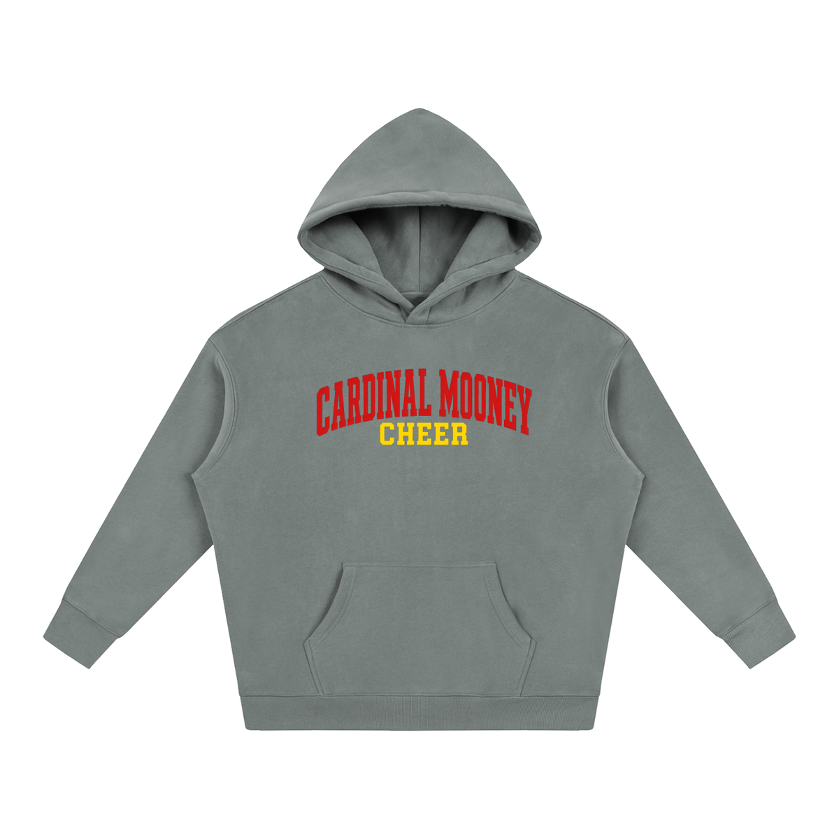 Basic 1 Cardinal Mooney Oversize Fleeced Hoodie