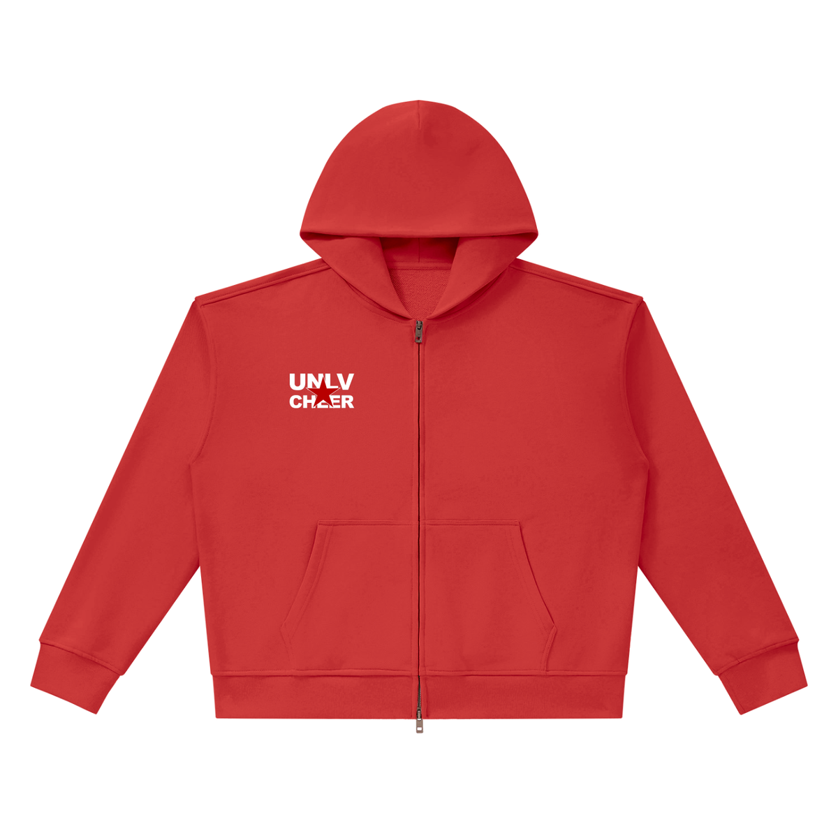 Unisex Heavyweight Full Zip Boxy Hoodie