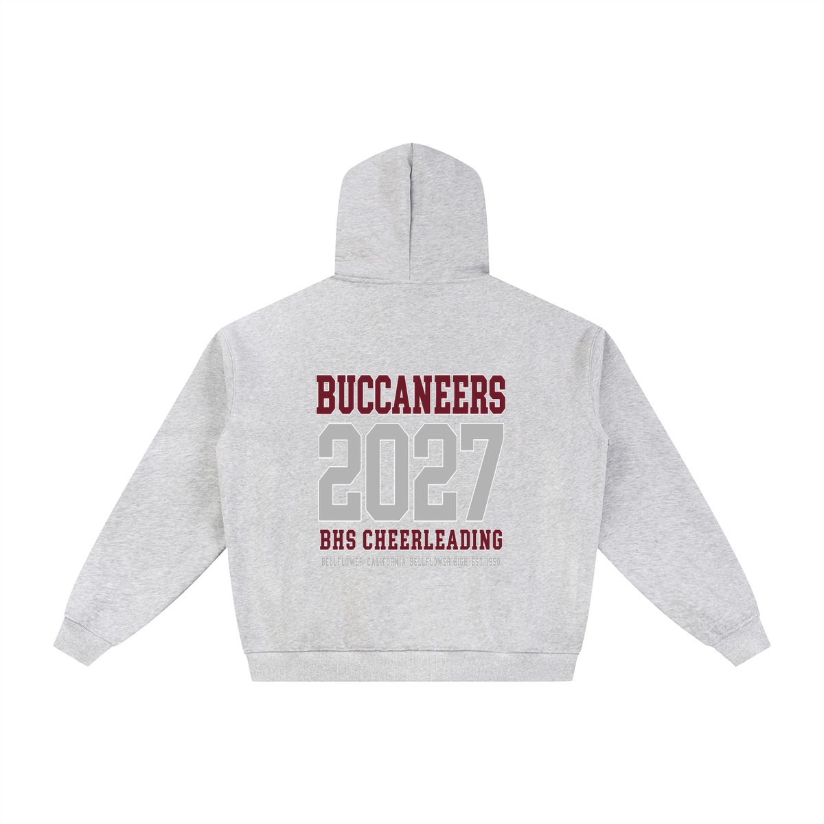 Year Bellflower Essential Fleece Zip-Through Hoodie