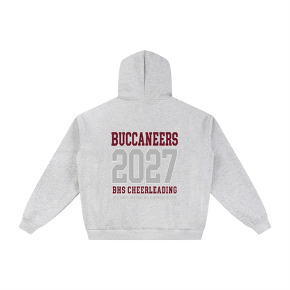 Year Bellflower Essential Fleece Zip-Through Hoodie