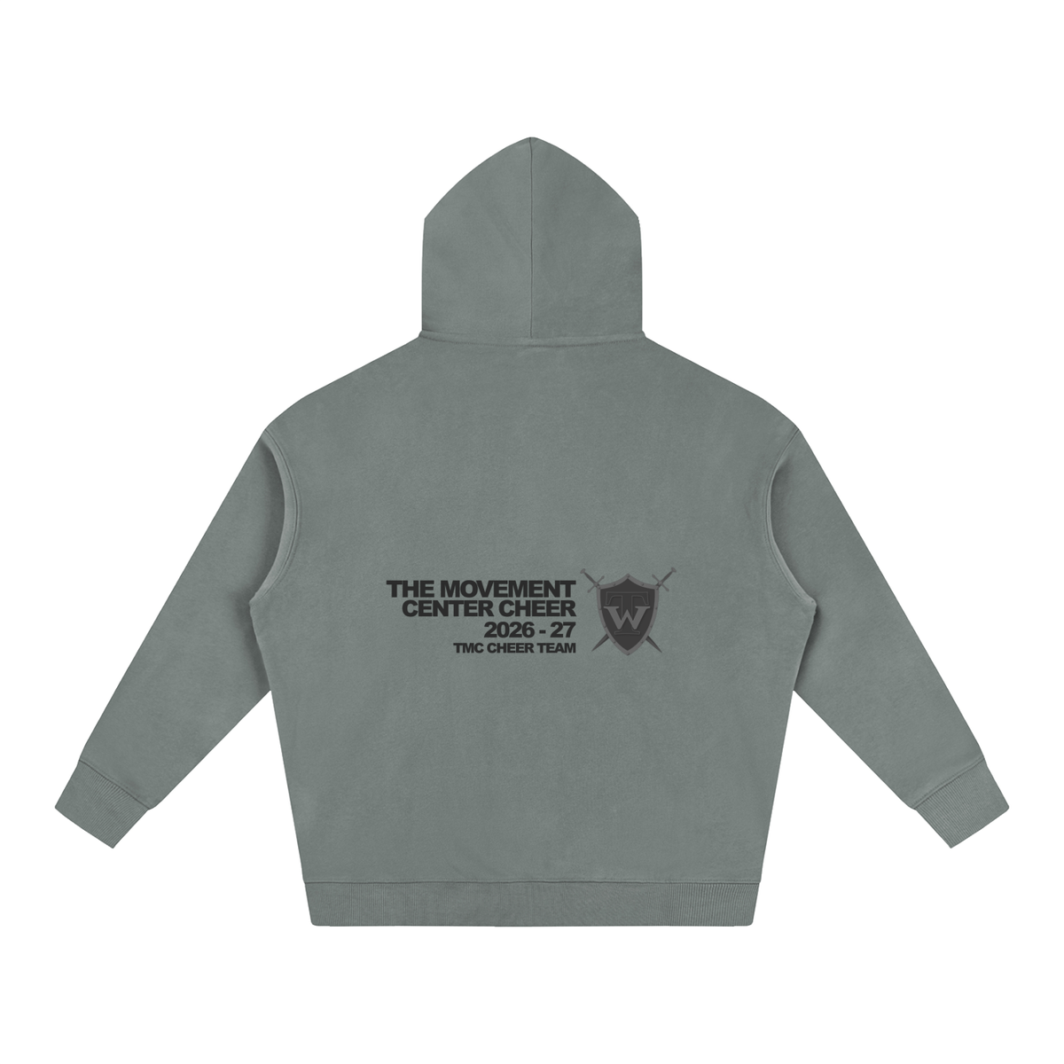 Vector Star Front Taylorsville Oversize Fleeced Hoodie