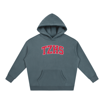 Polka Dot Tappan Zee Oversize Fleeced Hoodie
