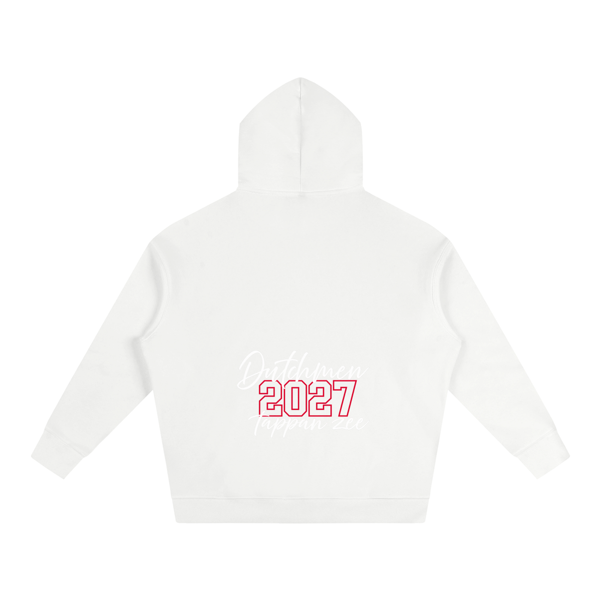 Cursive Front Tappan Zee Oversize Fleeced Hoodie