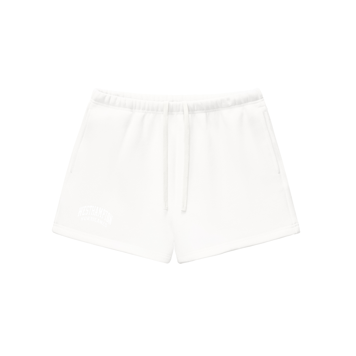Basic 2 White Westhampton Essential Fleece Drawstring Sweatshorts