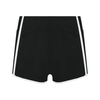 Strive High Rise Color Block Shorts