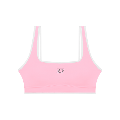 Women's Color Block Yoga Sports Bra