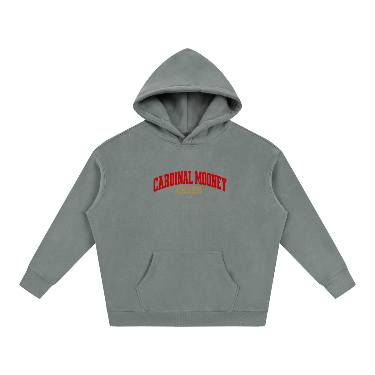 Basic 1 Cardinal Mooney Oversize Fleeced Hoodie