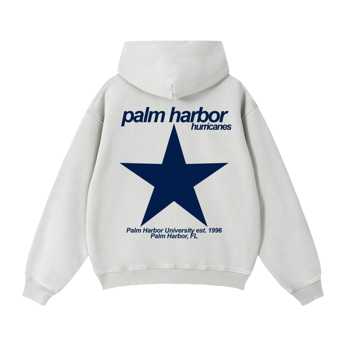 Zip-Through Boxy Fleece Hoodie