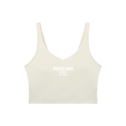 Old School Westhampton Women's V-Neck Yoga Sports Bra