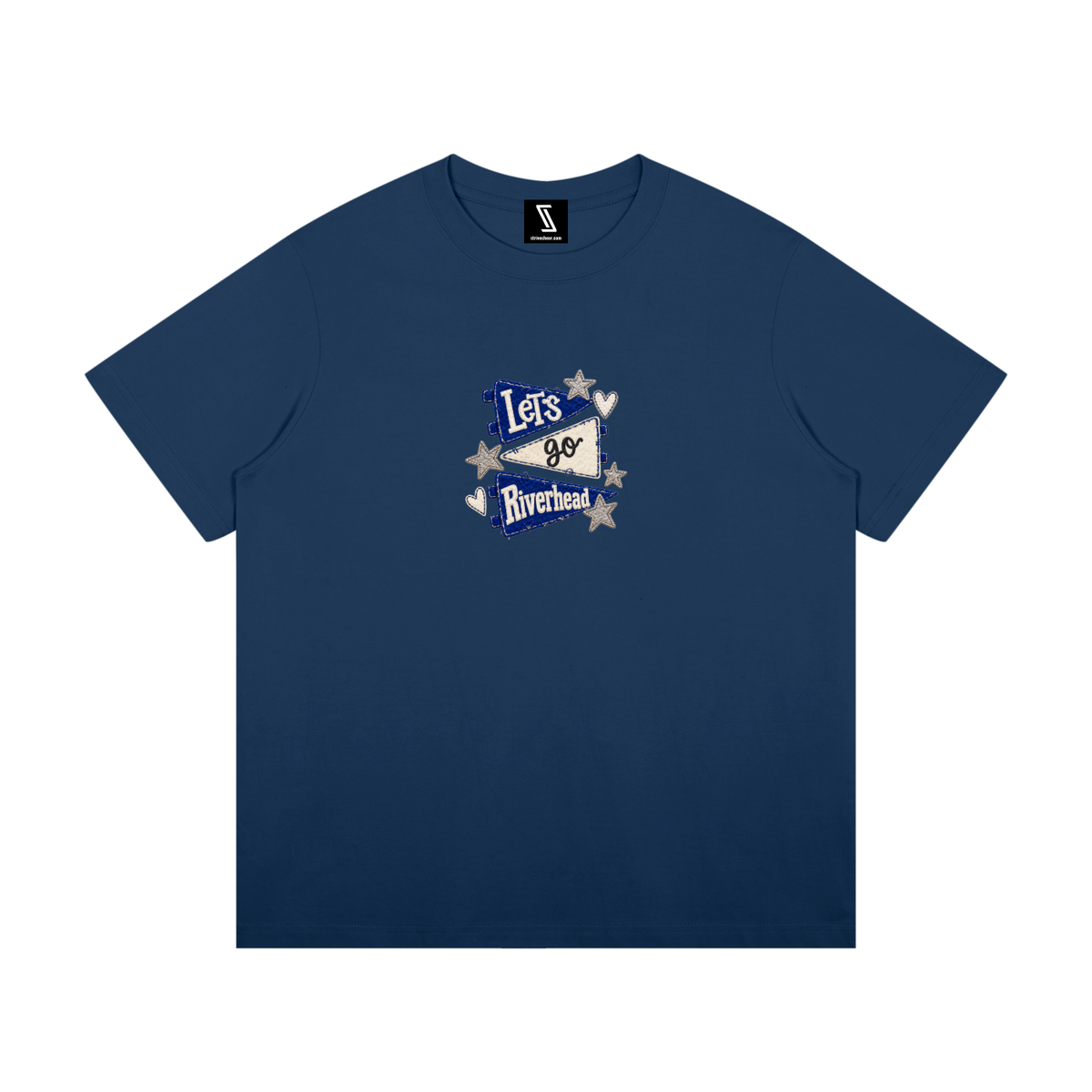 Lets Go Riverhead Unisex Mid-Weight Cotton T-Shirt