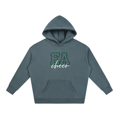 Cursive Front Empire Oversize Fleeced Hoodie