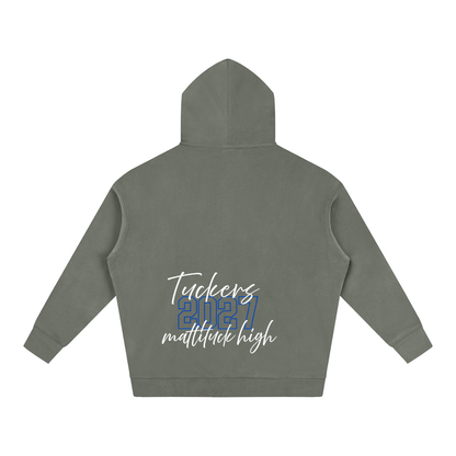 Cursive Front Mattituck Oversize Fleeced Hoodie