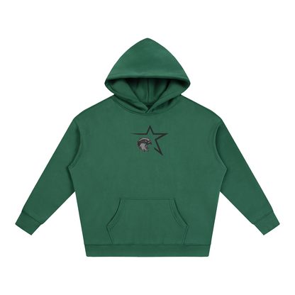 Vector Star Front Seahawks Oversize Fleeced Hoodie