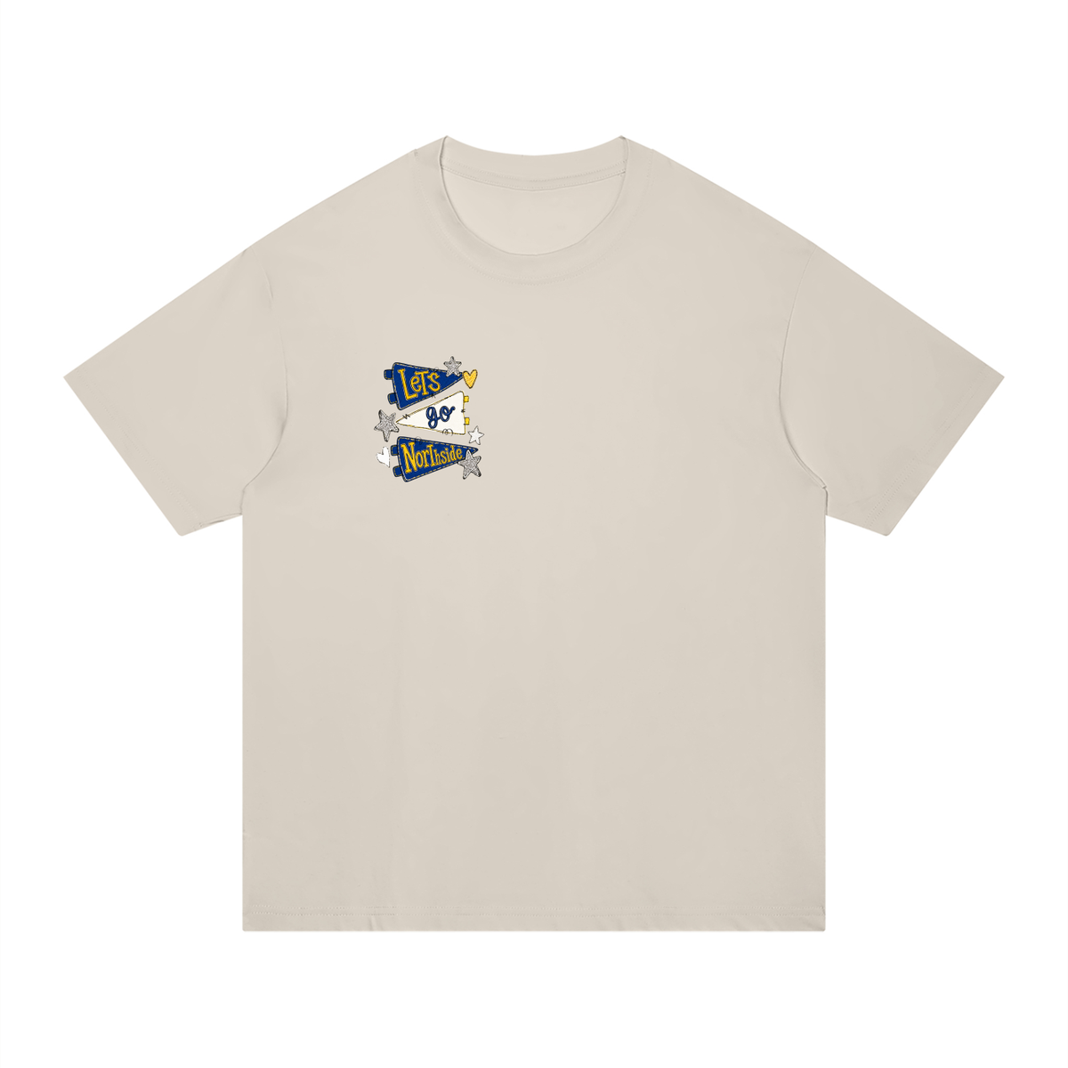 Lets Go Northside Unisex Regular Fit Cotton T-Shirt