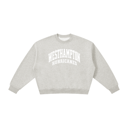 Boxy Fleece Crewneck Sweatshirt