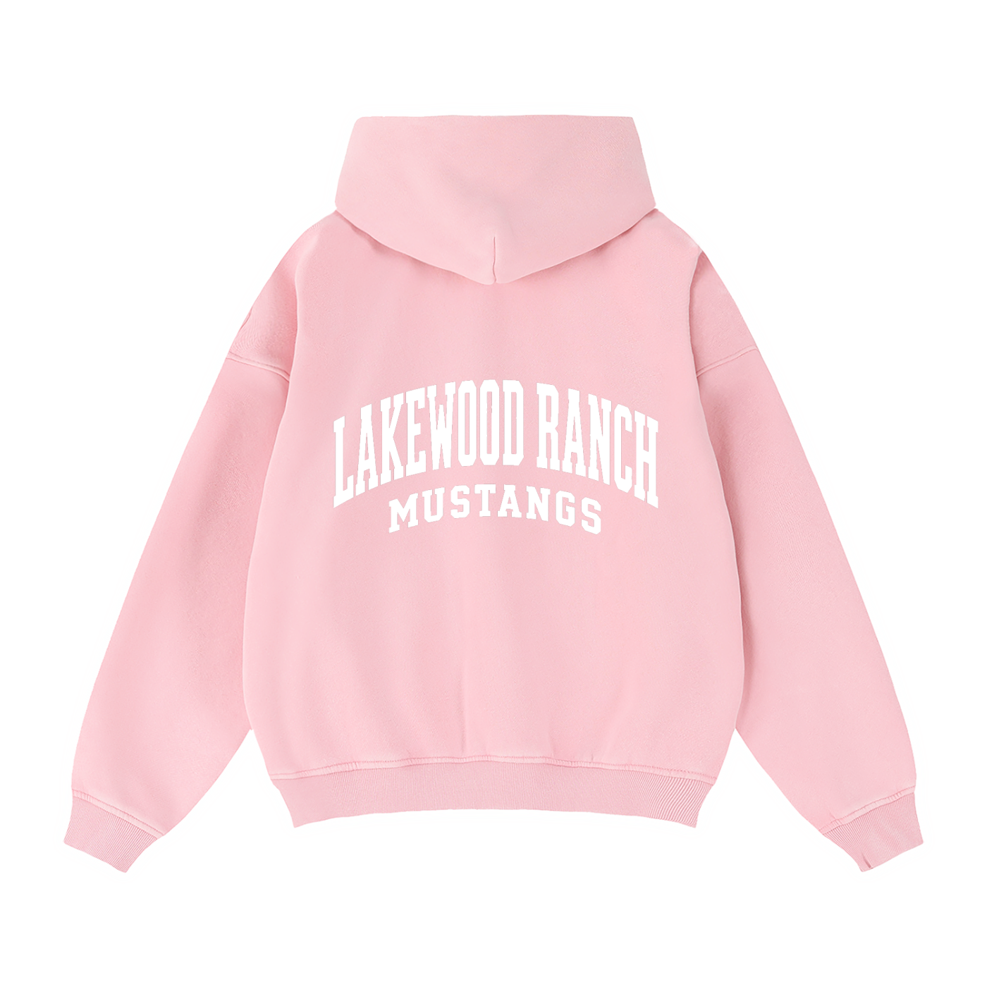 Zip-Through Boxy Fleece Hoodie