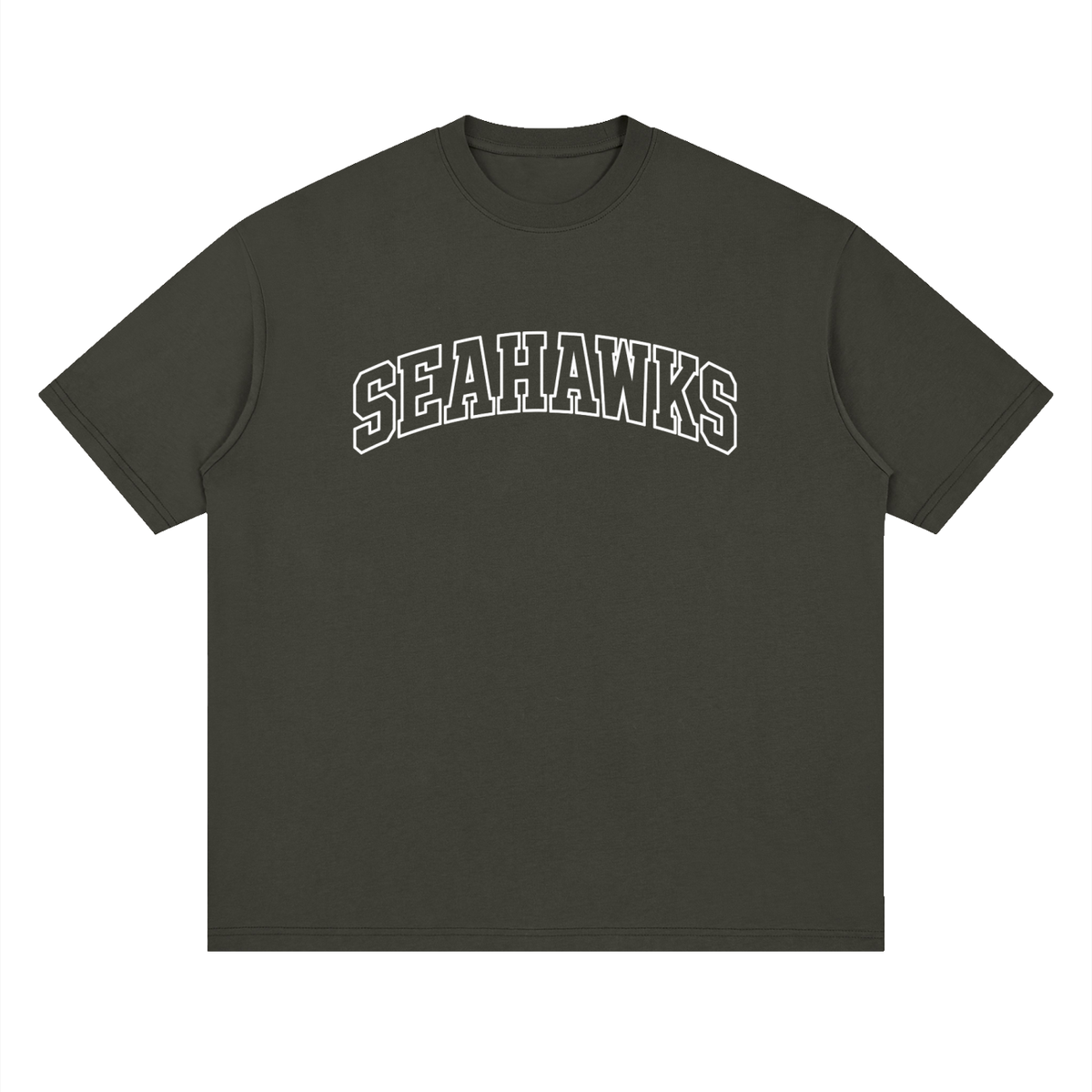 Basic 5 Seahawks Oversized Drop Shoulder T-Shirt