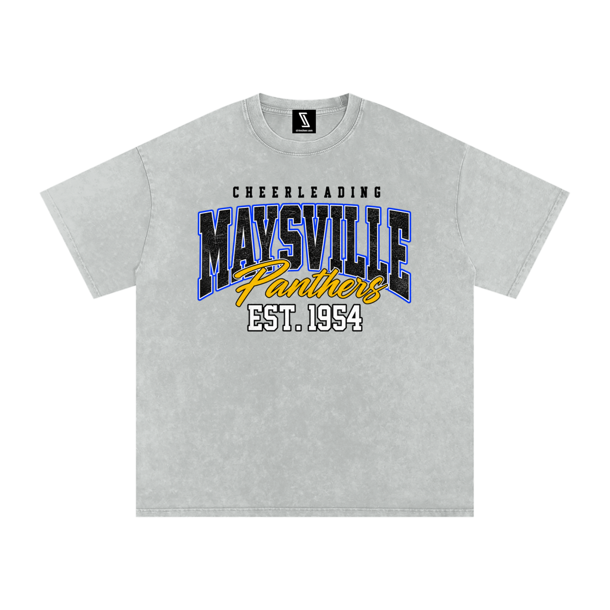 Vintage Maysville Snow Washed Oversized Cotton T-Shirt