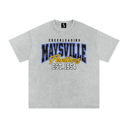 Vintage Maysville Snow Washed Oversized Cotton T-Shirt