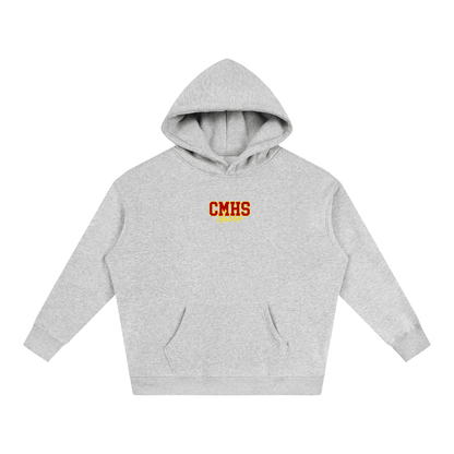 Cursive Front Cardinal Mooney Oversize Fleeced Hoodie
