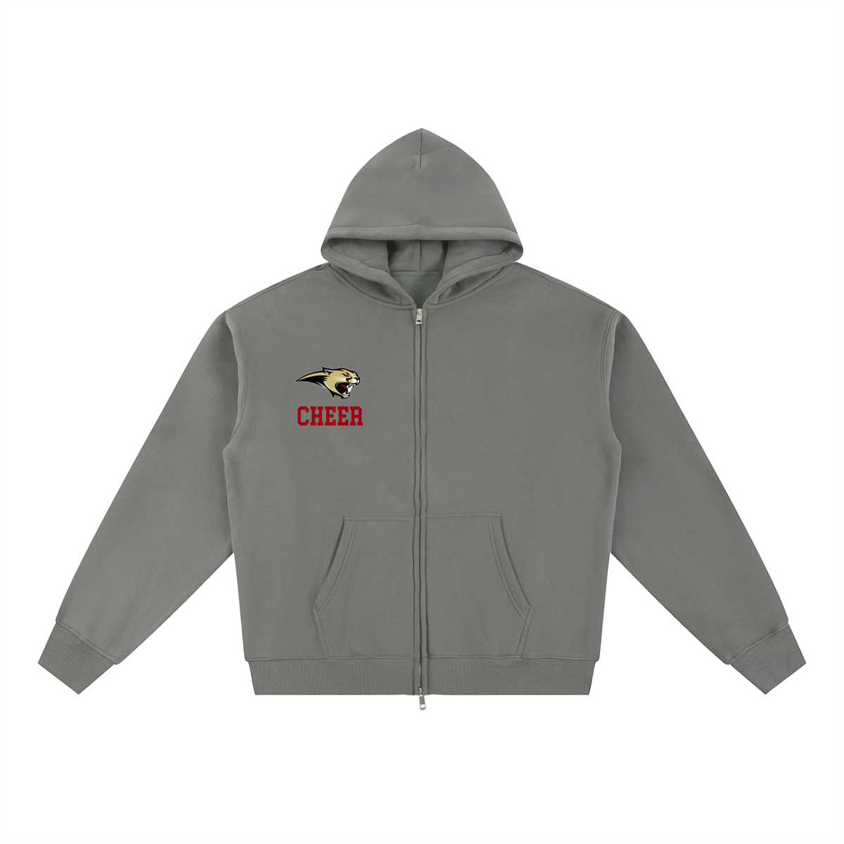 Year Cardinal Mooney Essential Fleece Zip-Through Hoodie