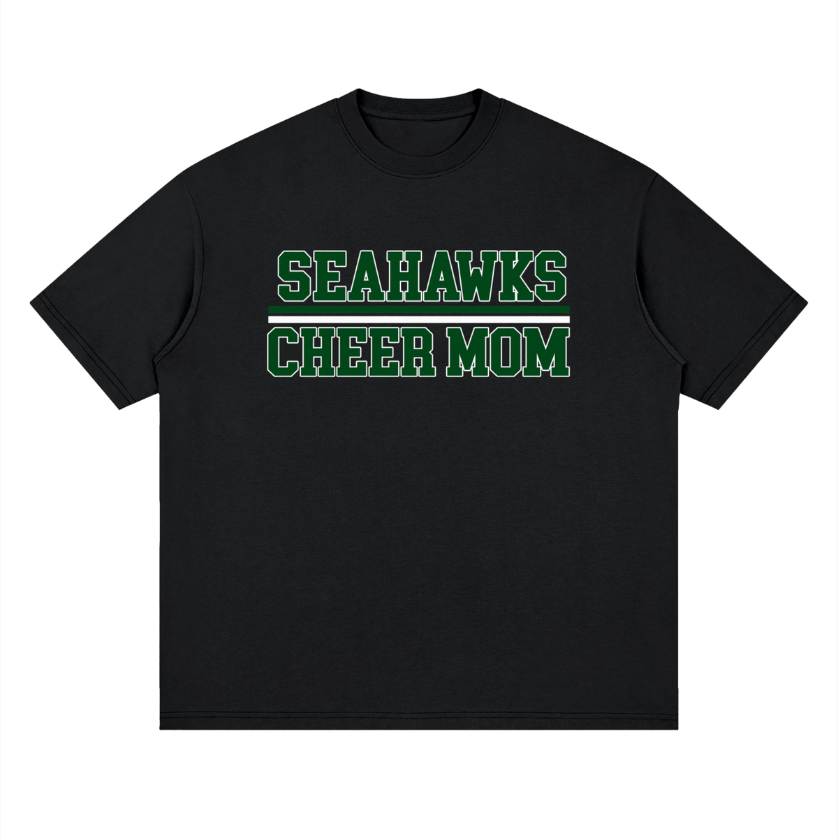 Mom Seahawks Oversized Drop Shoulder T-Shirt