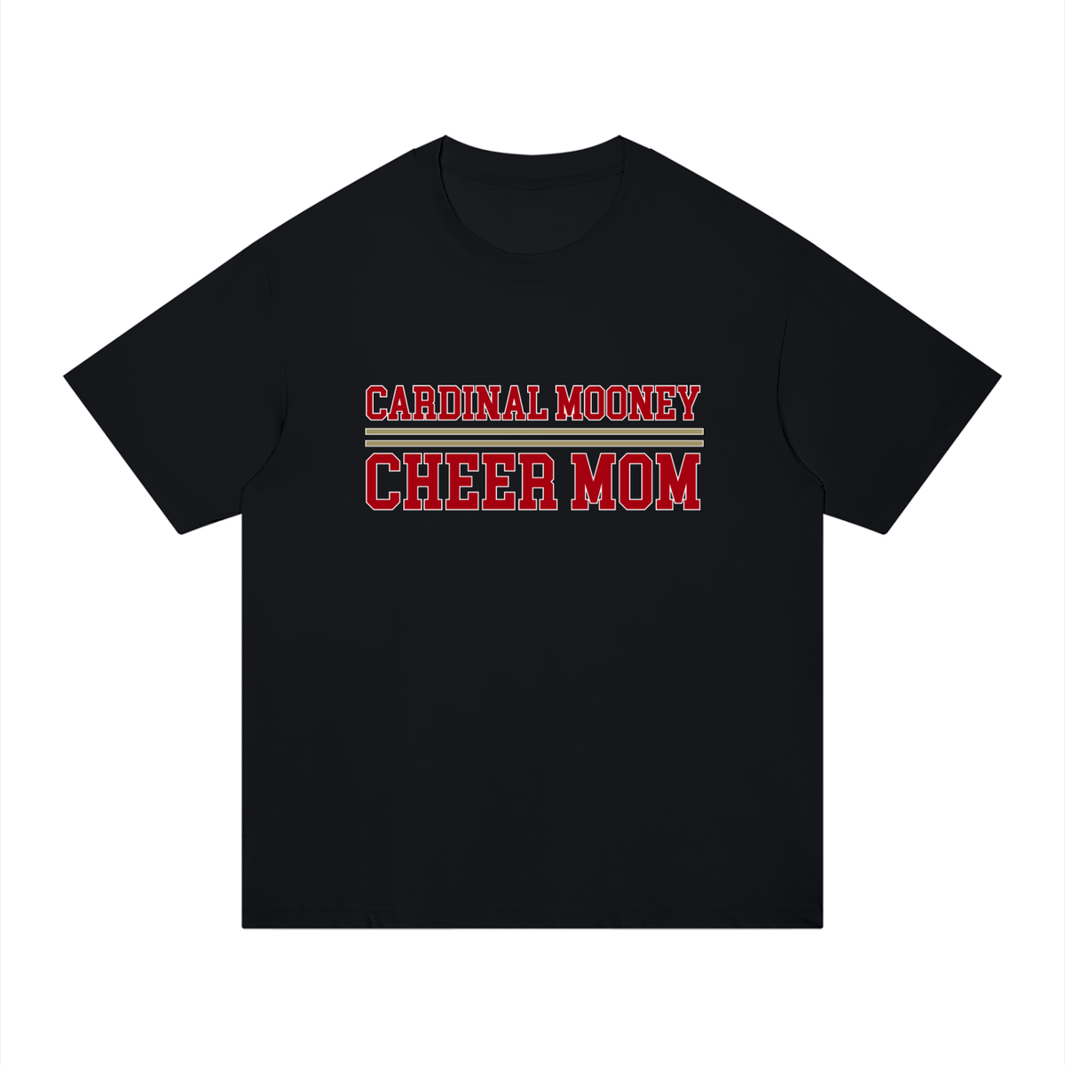 Mom Cardinal Mooney Unisex Regular Fit Cotton T-Shirt