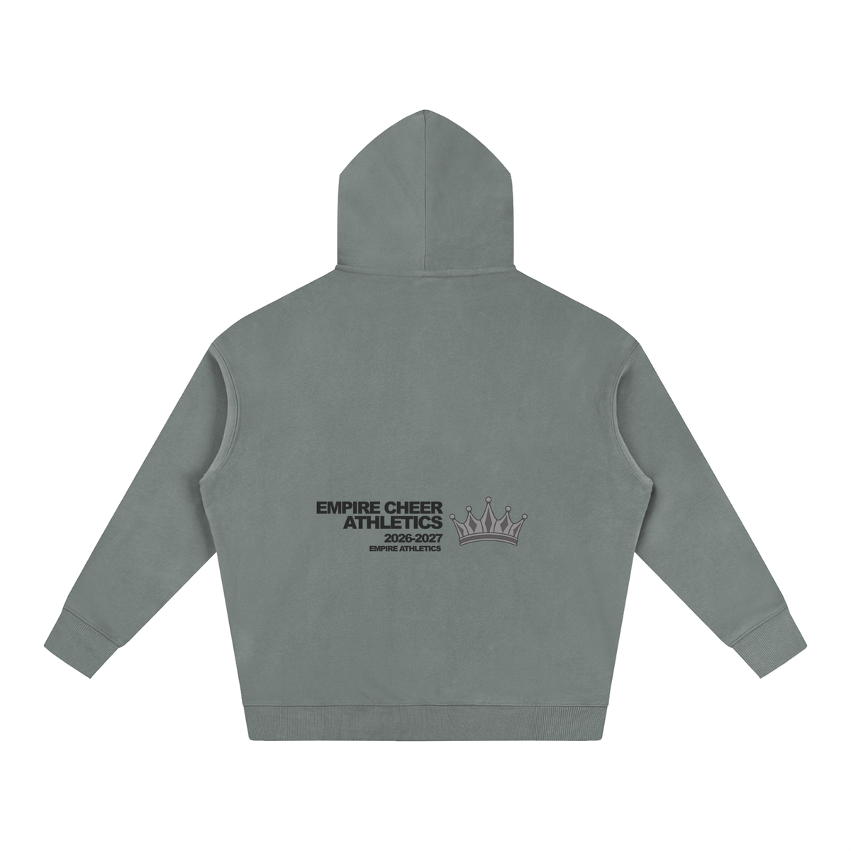 Vector Star Front Empire Oversize Fleeced Hoodie