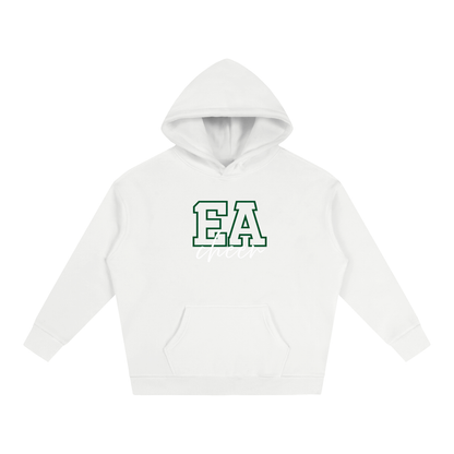 Cursive Front Empire Oversize Fleeced Hoodie