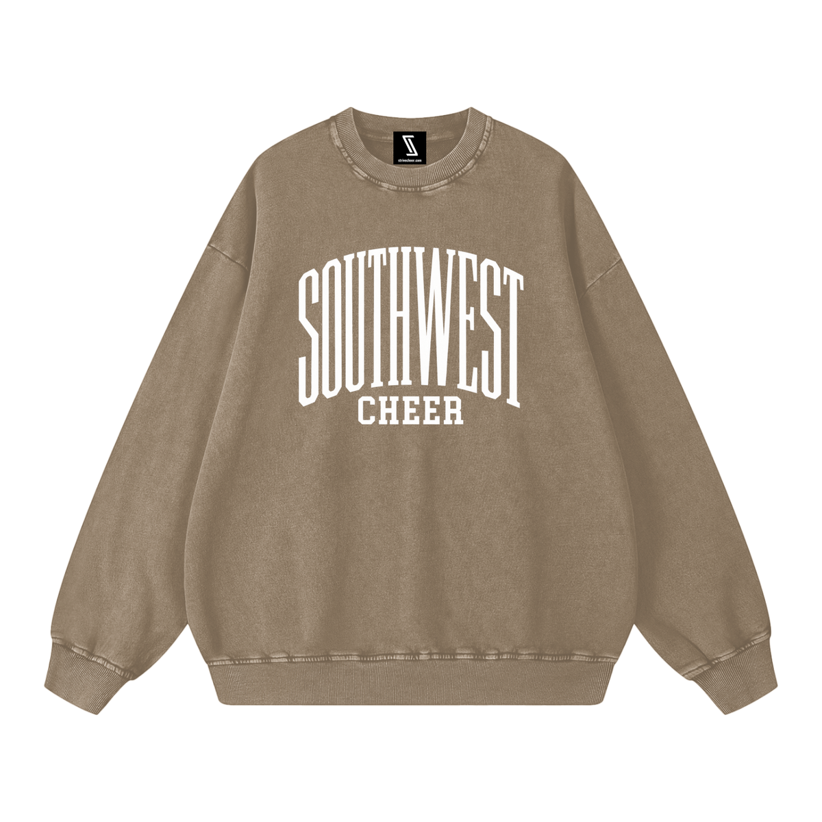 Snow Washed Oversized Sweatshirt