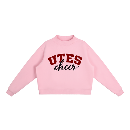 Classic Utes Essential Fleece Mock-Neck Crew Sweatshirt