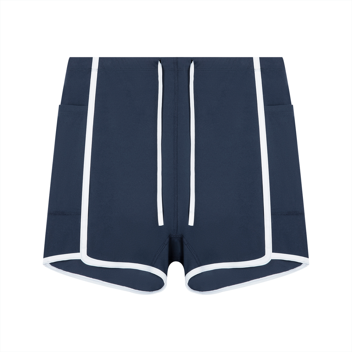 Strive High Rise Color Block Shorts
