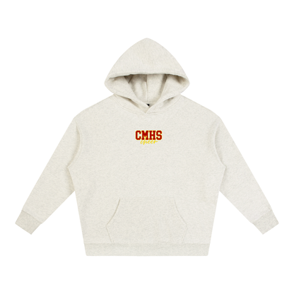 Cursive Front Cardinal Mooney Oversize Fleeced Hoodie