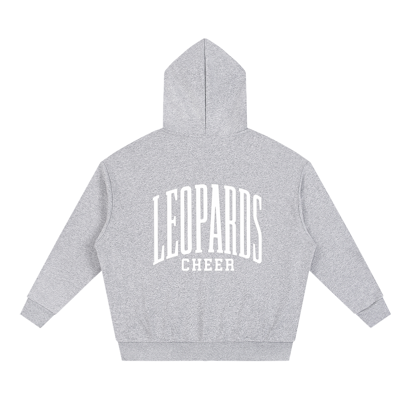 Unisex Loose Solid Full Zip Hoodie