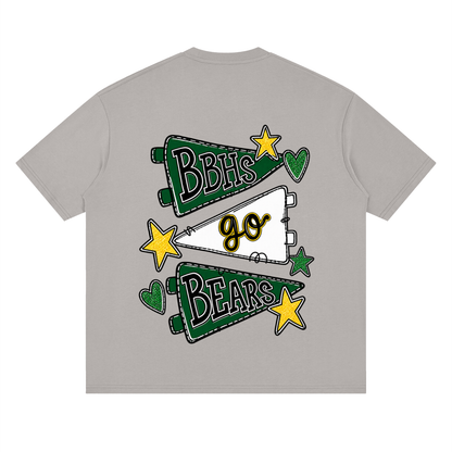 Lets Go Blanchet Oversized Drop Shoulder T-Shirt