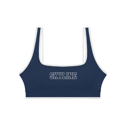 Women's Color Block Yoga Sports Bra