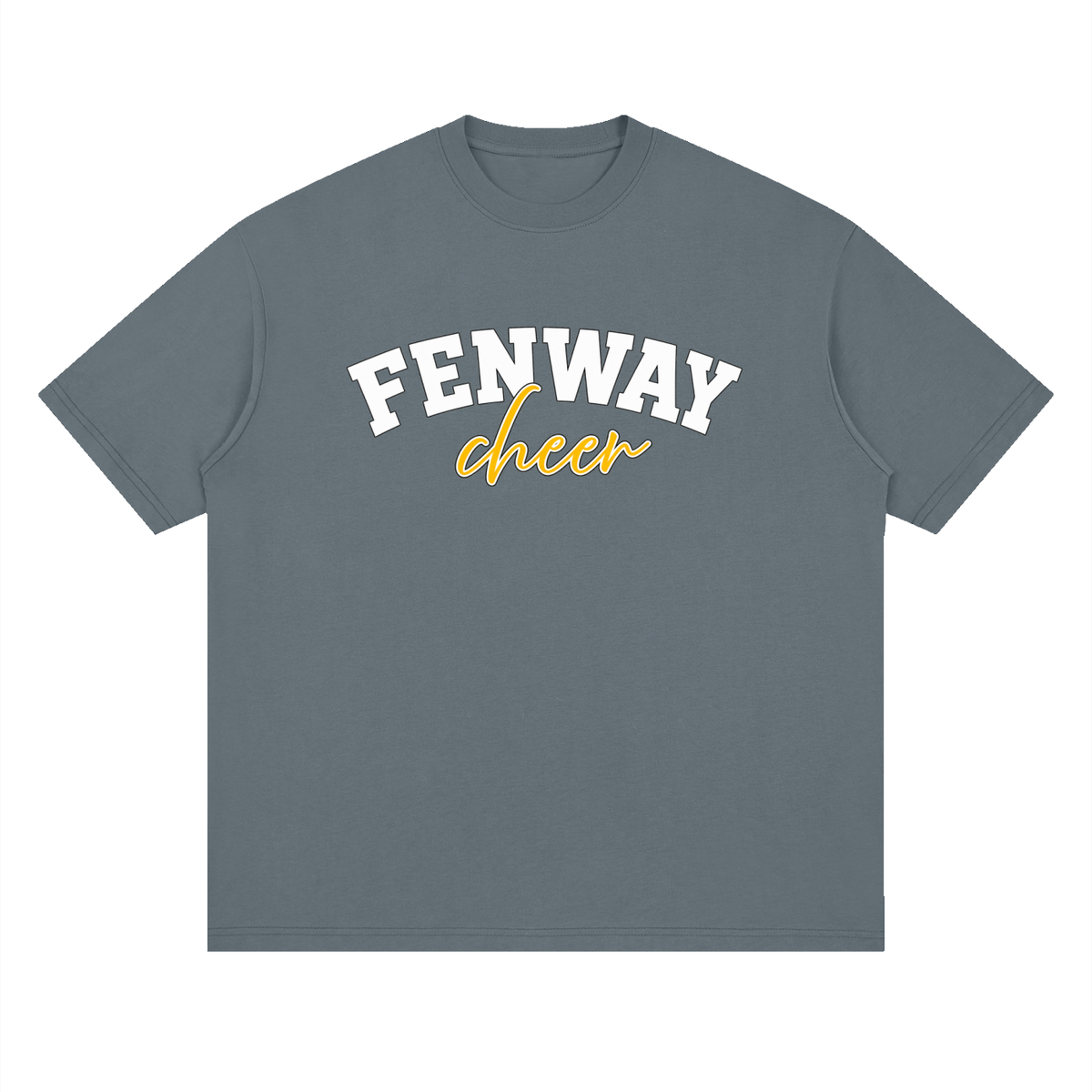 Cursive Fenway Oversized Drop Shoulder T-Shirt