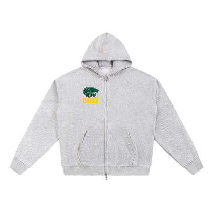 Simple Gladeville Essential Fleece Zip-Through Hoodie