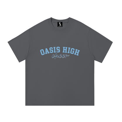 Cursive Oasis Essential Oversized Cotton T-Shirt