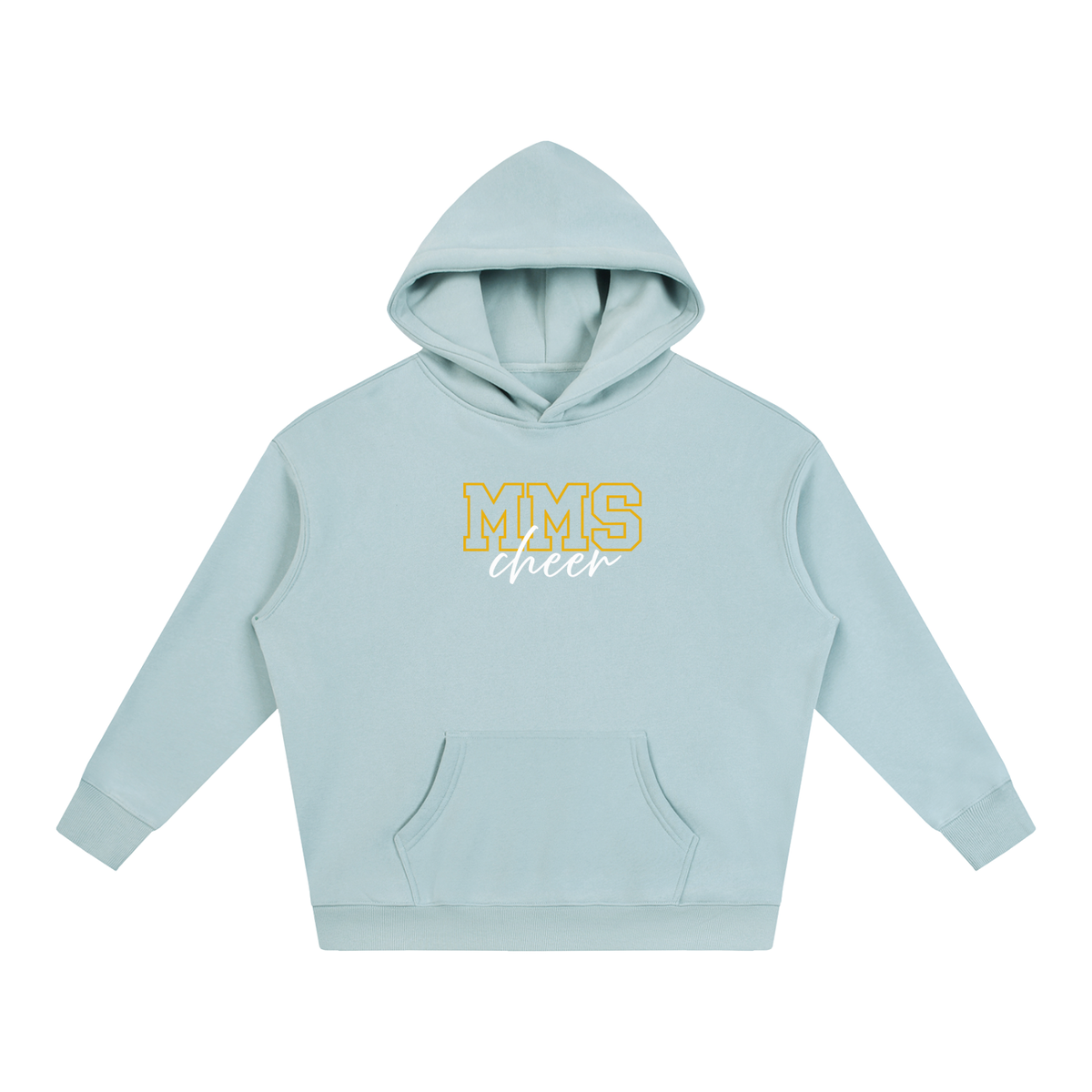 Cursive Front Maysville Oversize Fleeced Hoodie