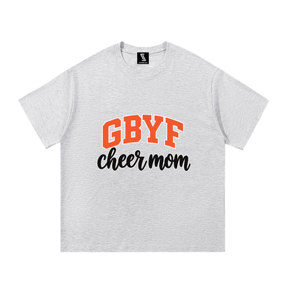 Cheer Mom Green Bulldogs Essential Cotton T-Shirt