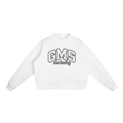 Essential Fleece Mock-Neck Crew Sweatshirt