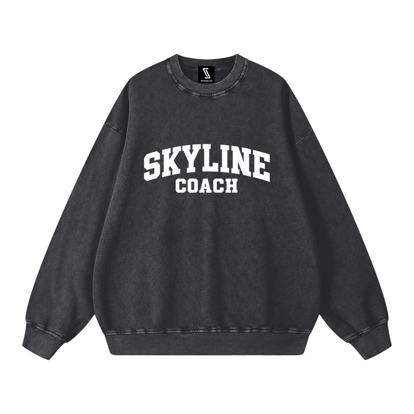 Snow Washed Oversized Sweatshirt