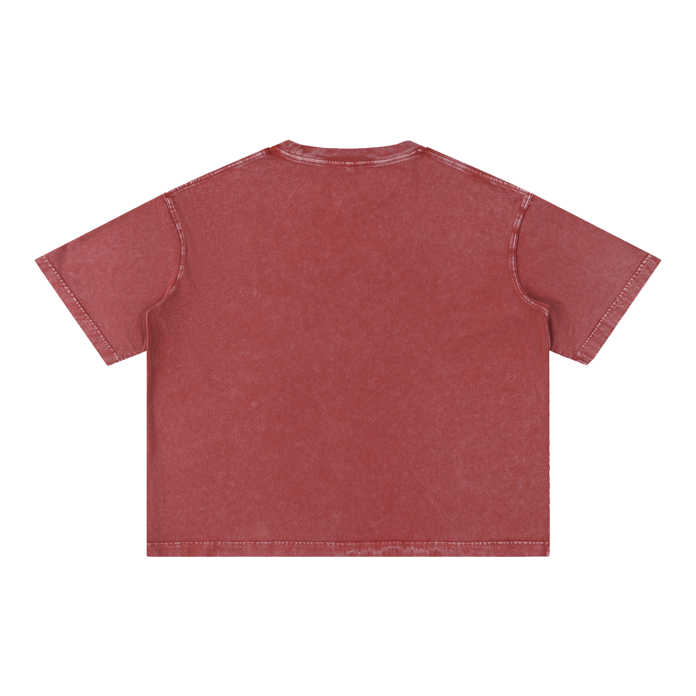 Basic 2 White Simi Valley Mineral Wash Boxy Cotton T-Shirt