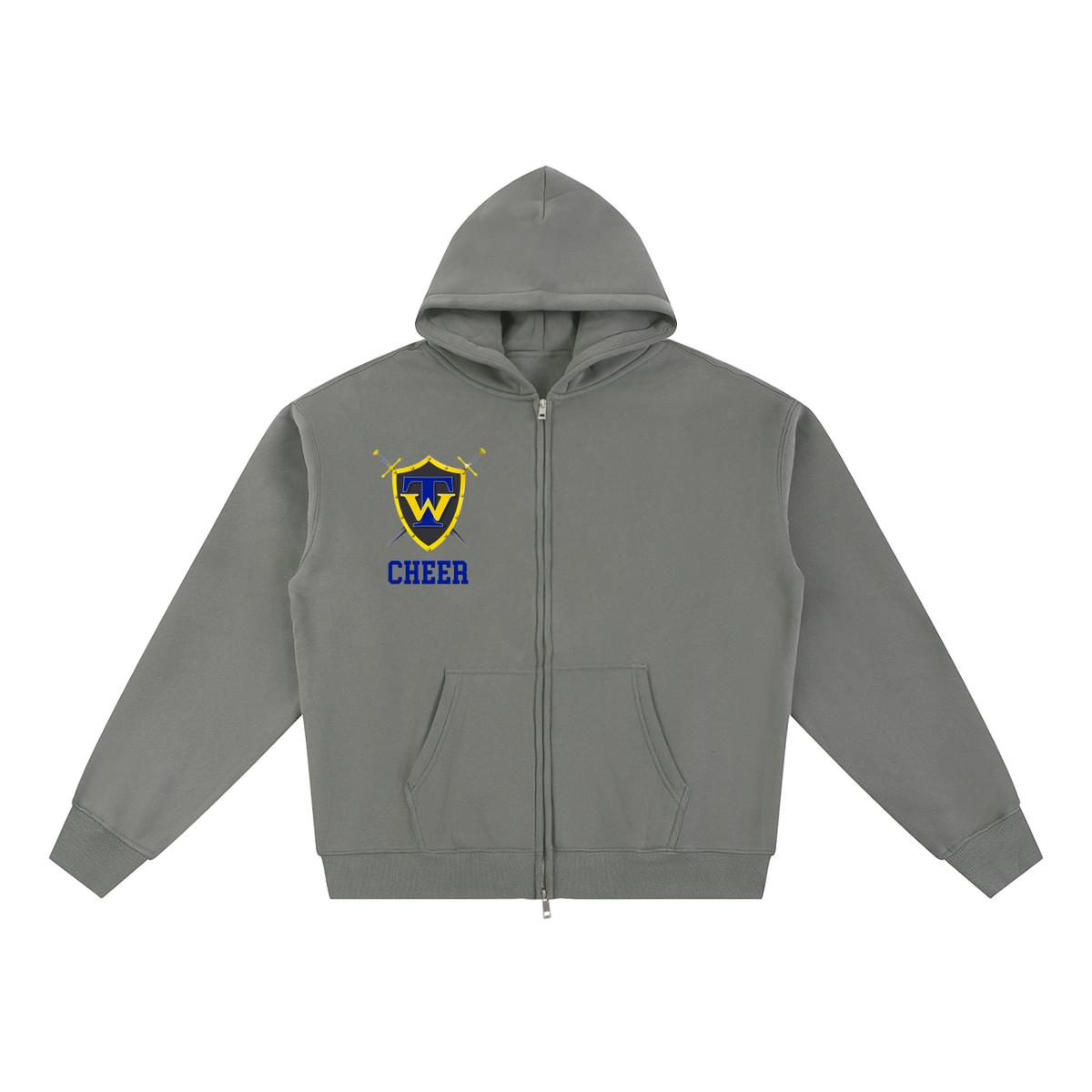Year Taylorsville Essential Fleece Zip-Through Hoodie