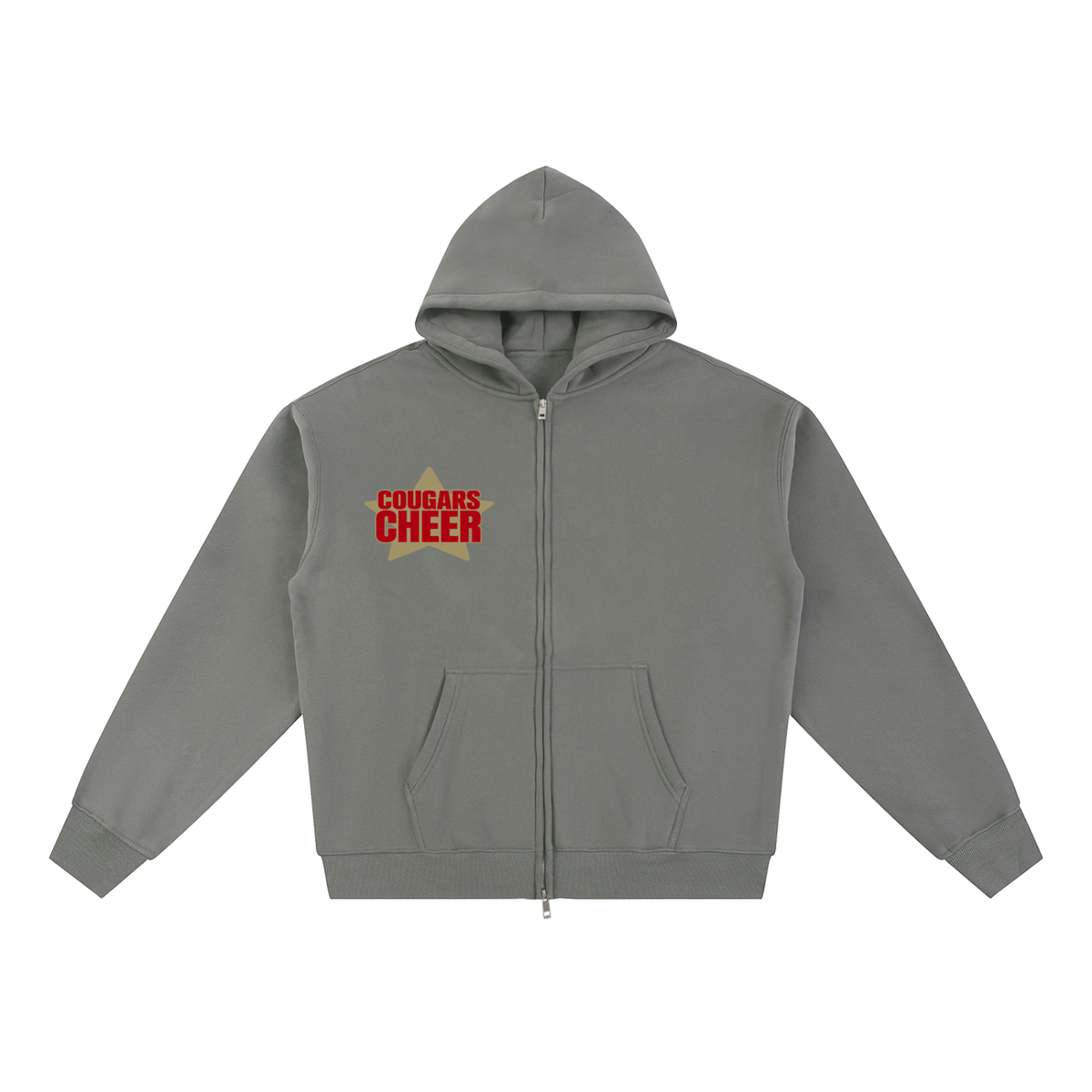 Star Cardinal Mooney Essential Fleece Zip-Through Hoodie