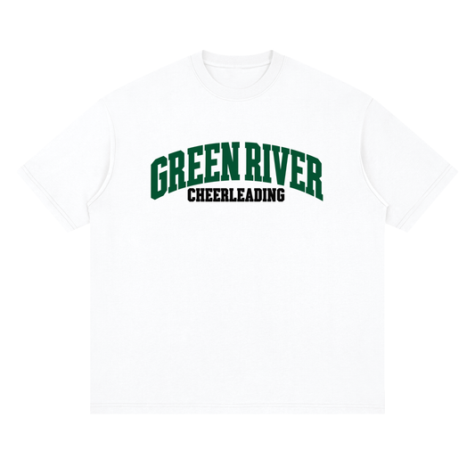 Basic 1 Green River Oversized Drop Shoulder T-Shirt