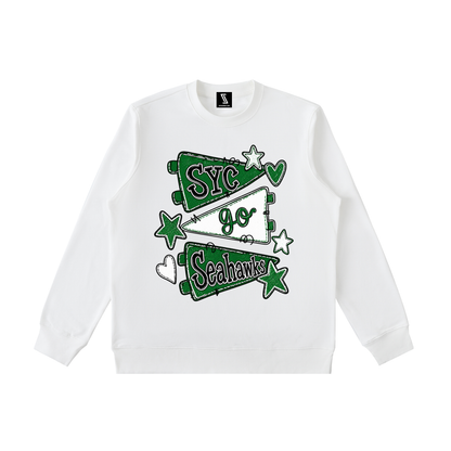 Lets Go Seahawks Essential Heavyweight Crewneck Sweatshirt